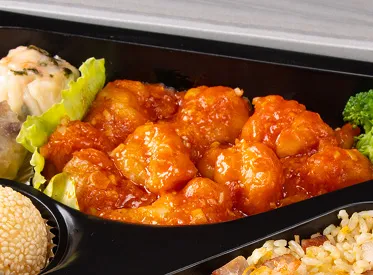 エビチリ&チャーハン弁当