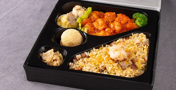 エビチリ&チャーハン弁当